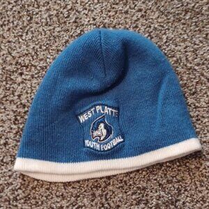 Blue winter hat